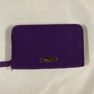 Purple Vera Bradley Wallet